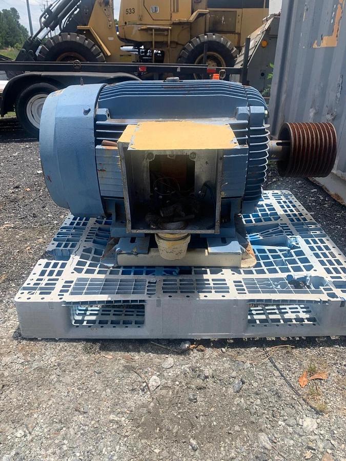 Used Weg IPE125-444T 125HP 460V 143A 3 Phase Motor
