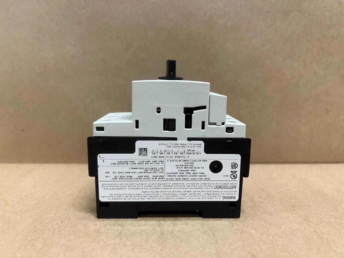 Used Siemens 3RV1021-1EA10 Class 10 Circuit Breakers - Lot of 5