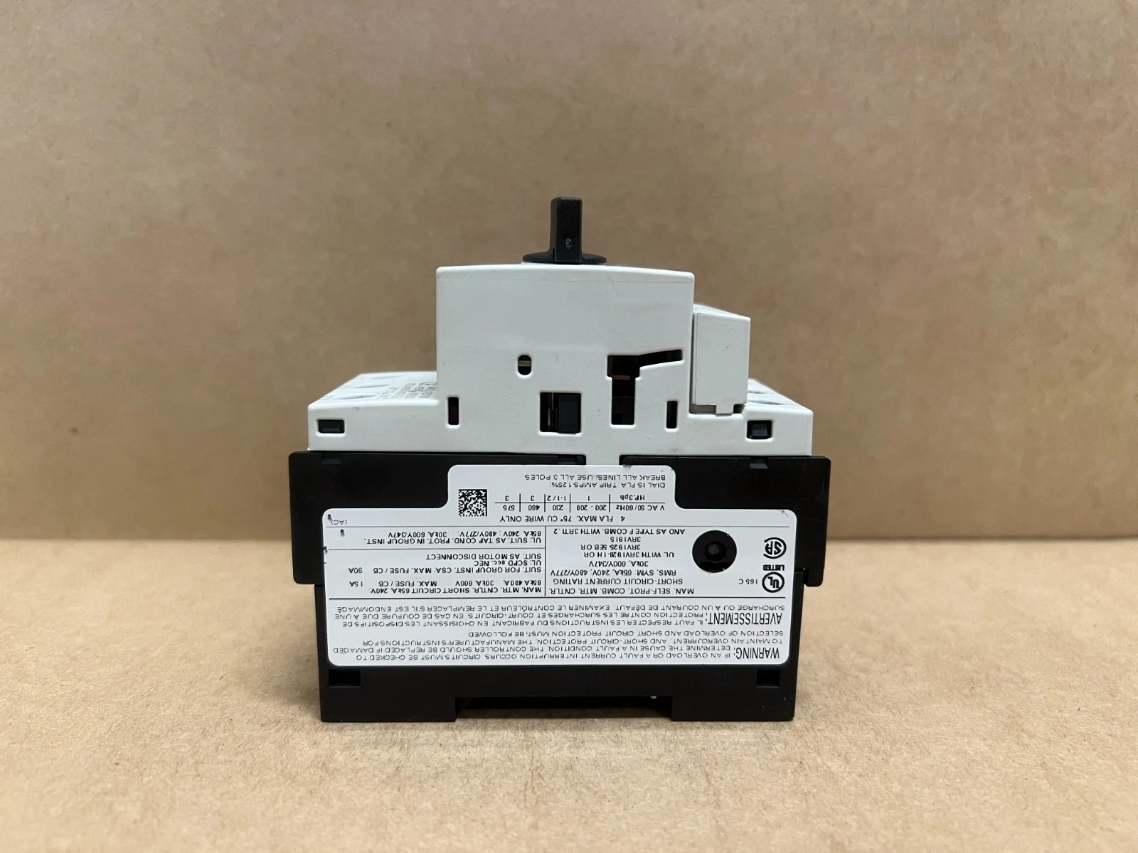 Used Siemens 3RV1021-1EA10 Class 10 Circuit Breakers - Lot of 5