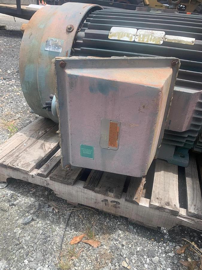 Used Reliance Electric P44G6505A 250HP 1785 RPM 460V 279A 3 Phase Motor