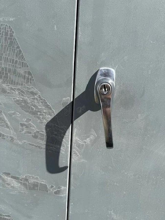 Used Hallowell 3-Shelf Storage Cabinet W:36” D:24” H:72” w/ Locking Handle, No Key