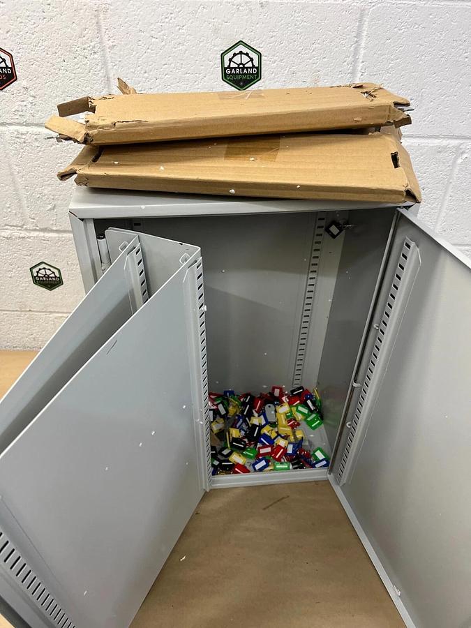 Used Barska Gray Key Cabinet w/ Combination