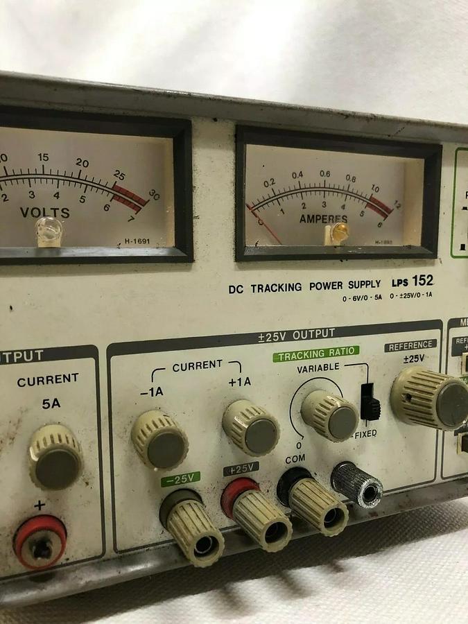 Used Leader LPS 152 DC Tracking Power Supply