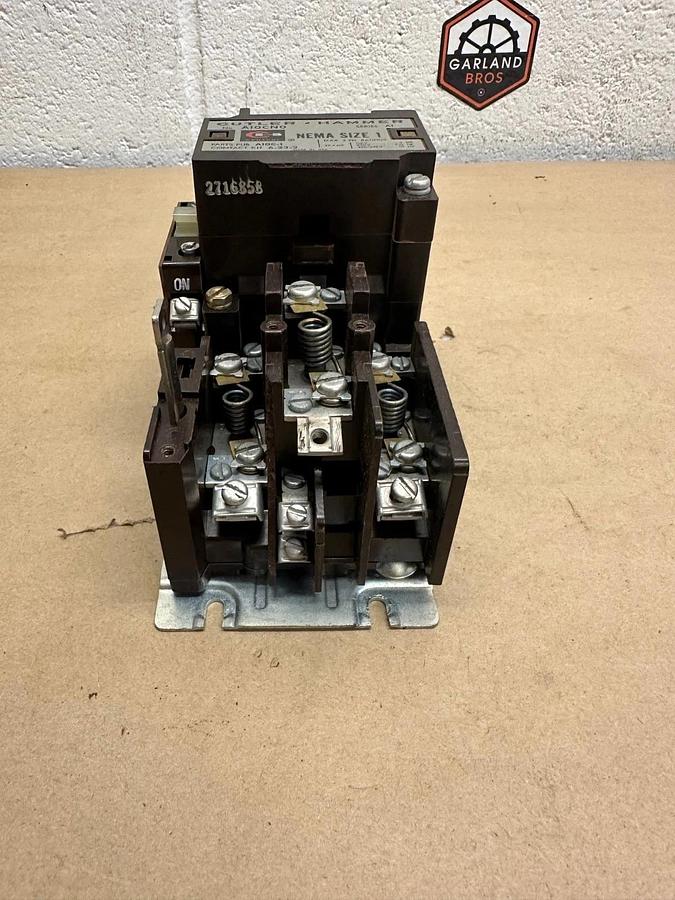 Used Cutler-Hammer A10CN0 NEMA Size 1 Starter