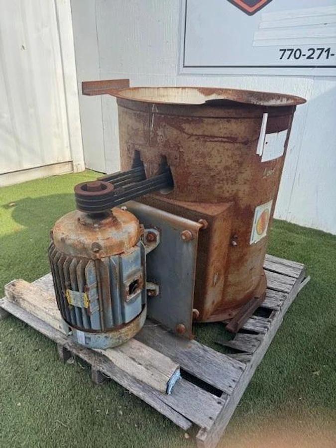 Used Hartzell Fan VA29-BD, 29” Inline Axial Fan, 20Hp Motor @ 1760RPM, 575V