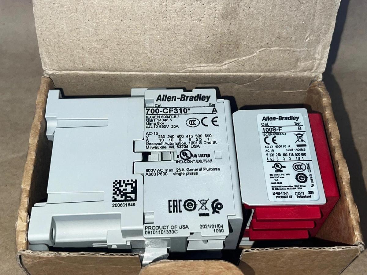 Used Allen Bradley 700S-CF620DC Ser A Safety Control Relay *NEW*