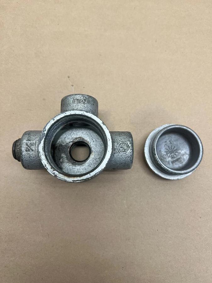 Used Crouse-Hinds GUAW24 Conduit Outlet Box, Explosion Proof