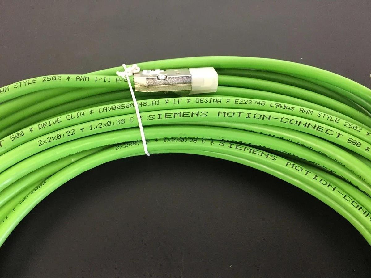 Siemens 6FX5002-2DC10-1CF0 Signal Cable with 24 V MOTION-CONNECT 500, L: 25 m
