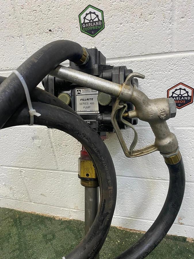 Used Fill-Rite Series 400 Liquid Transfer Pump w/ Hose and Nozzle