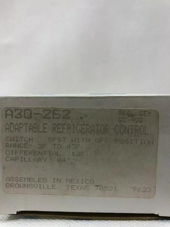 Used Ranco A30-262 Adaptable Refrigerator Controller