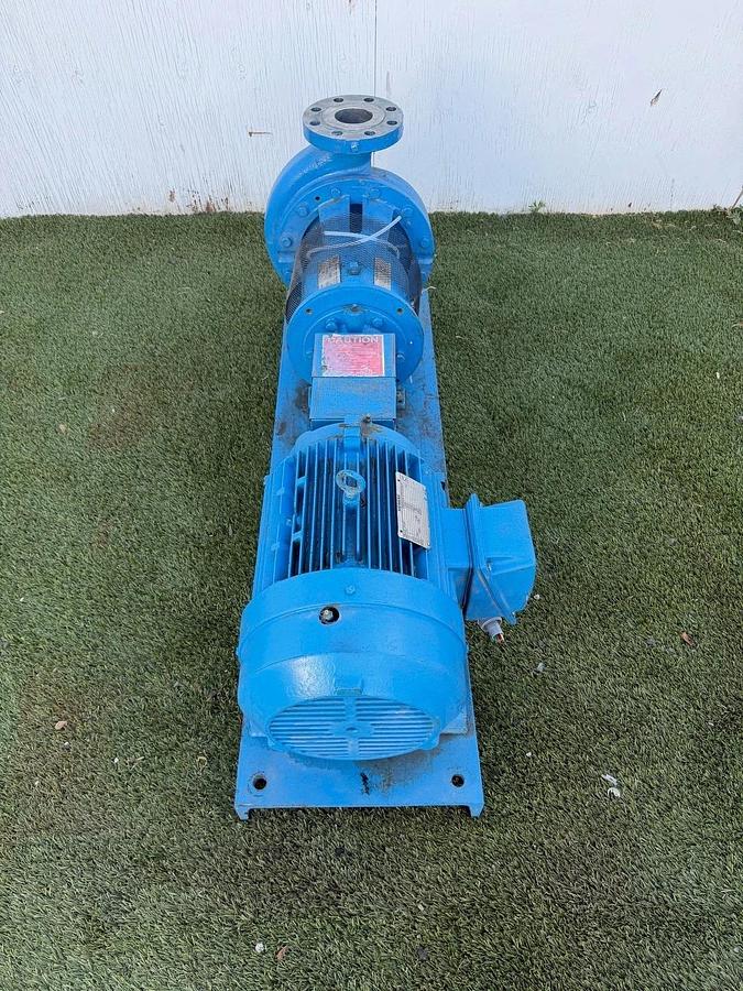 Used Ingersoll-Dresser 4x3x10L Centrifugal Pump Skid, 15Hp Motor @ 1750RPM