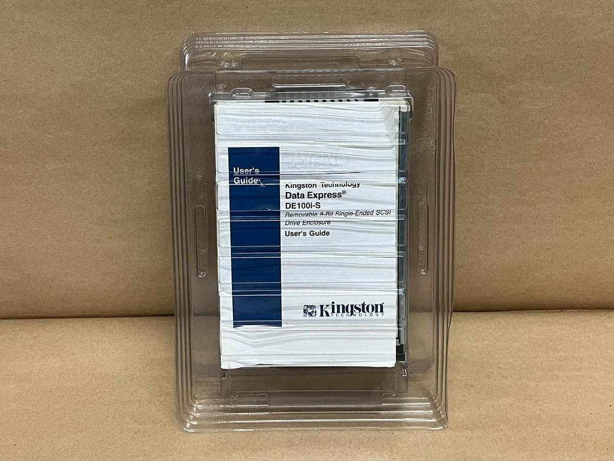 Used Kingston Technology DE100i-RS 5.25" Bay Removable Drive Enclosure