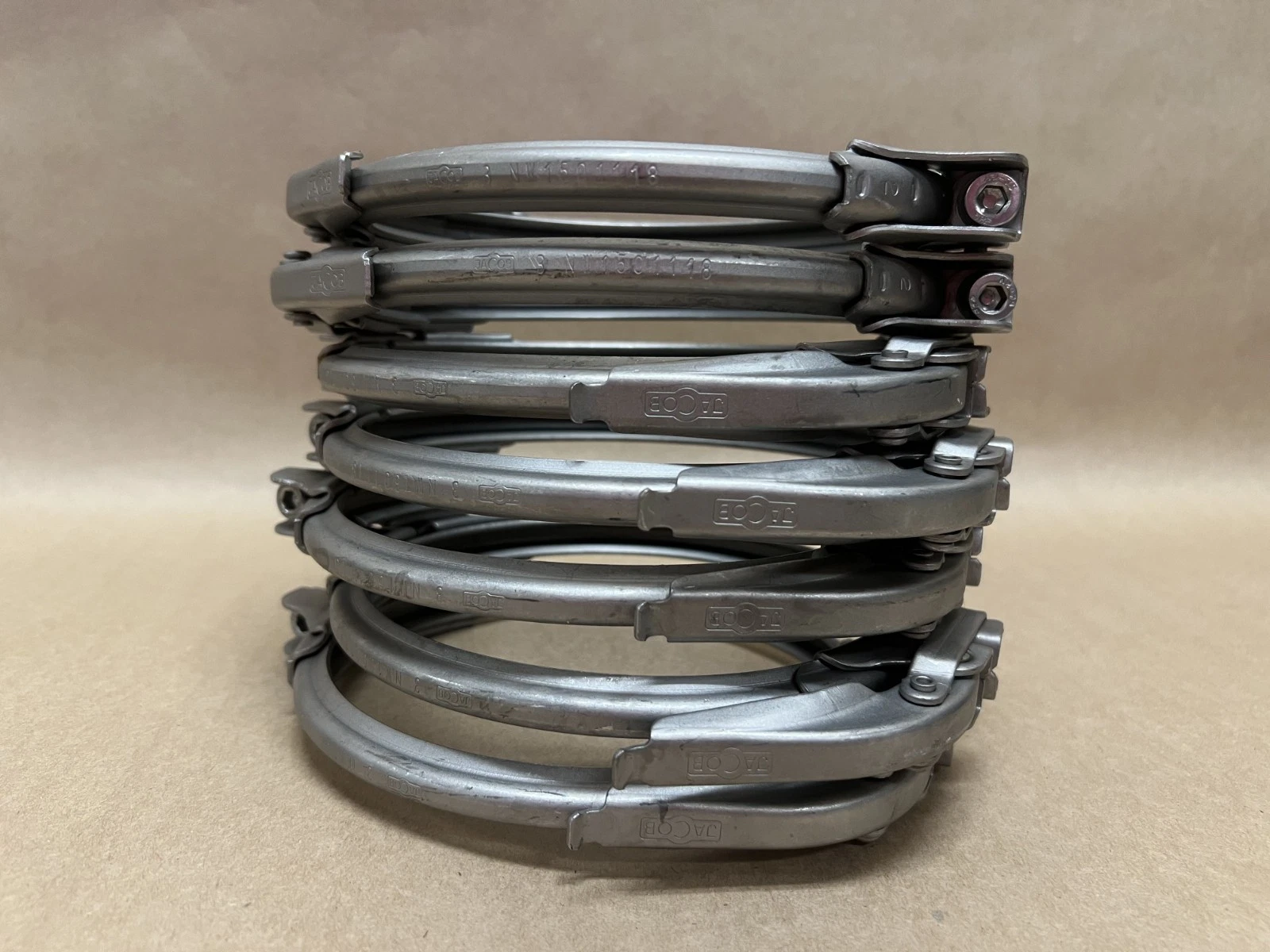 Used Jacob 3 NW1501118 6" Clamp Pull Ring - Lot of 7