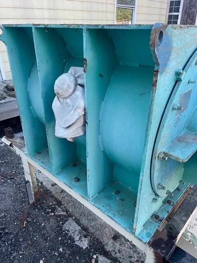 Used Clarke's FDR-ER30X40-90-655 Rotary Airlock Feeder, Toshiba 10HP Motor - TESTED