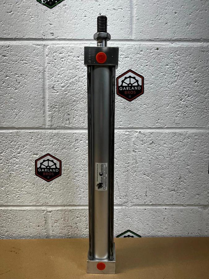 Used Motion Controls D24SENC SL14 RA1 Pneumatic Cylinder 3/4” ram