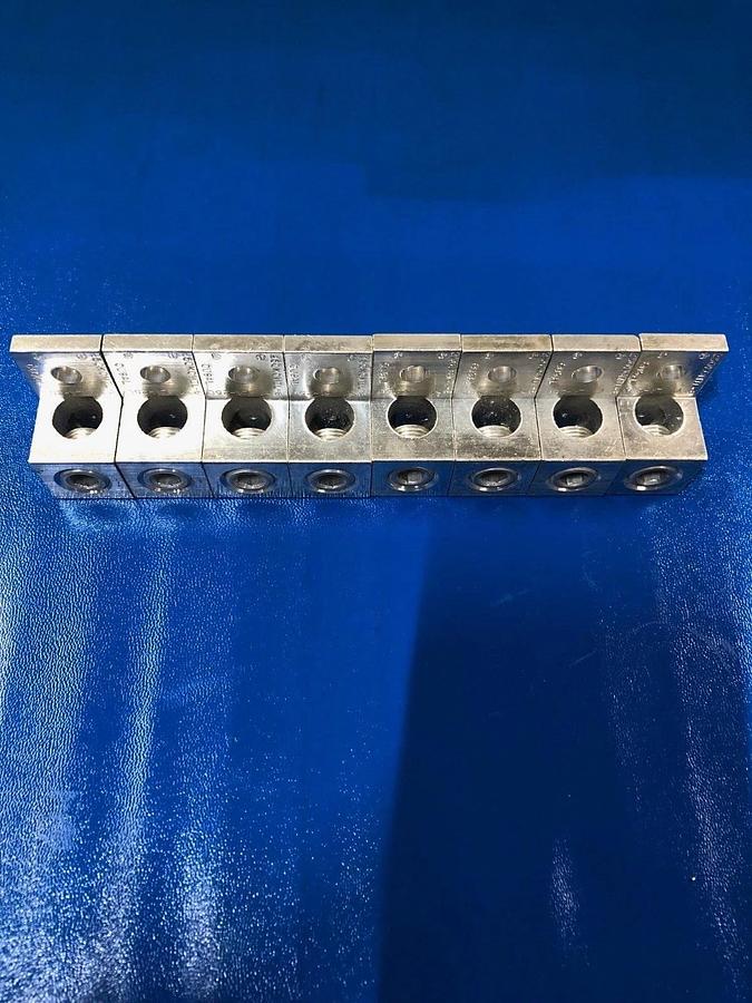 Burdy 250KCMIL LA-250 CU9AL LOT of 8