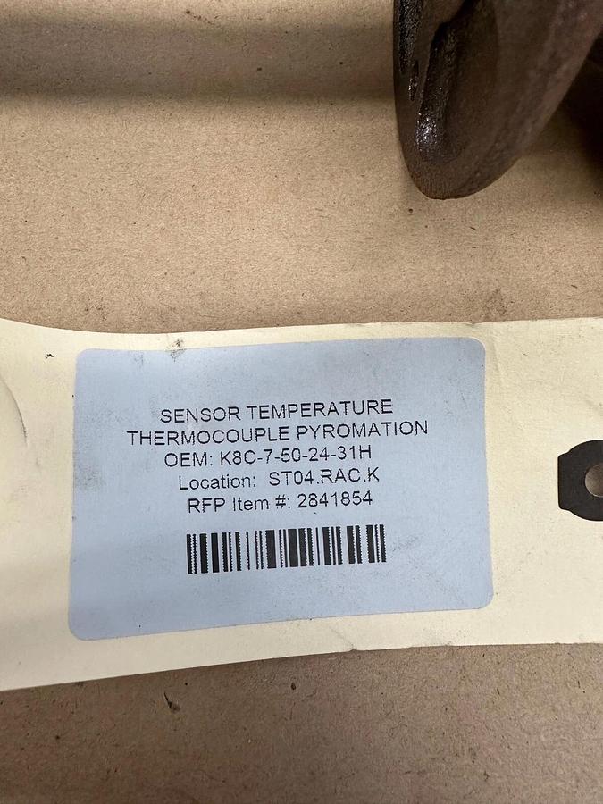 Used Pyromation K8C-7-50-24-31H Thermocouple Probe