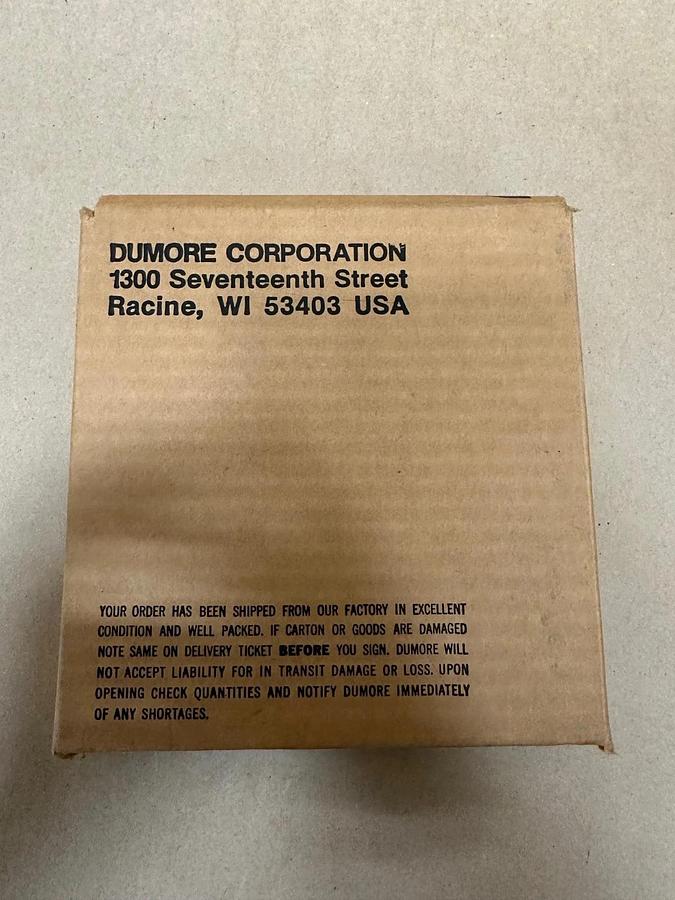 Used Dumore Corp 774-0110 Aluminum Oxide 46 Grit 5”x3/8”x3/8” Grinding Wheel *NEW*