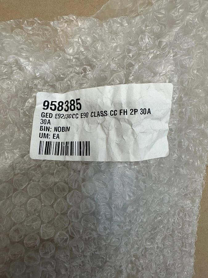 ABB E92/30CC Terminal Fuse Holder *NEW, FACTORY PACKAGING*