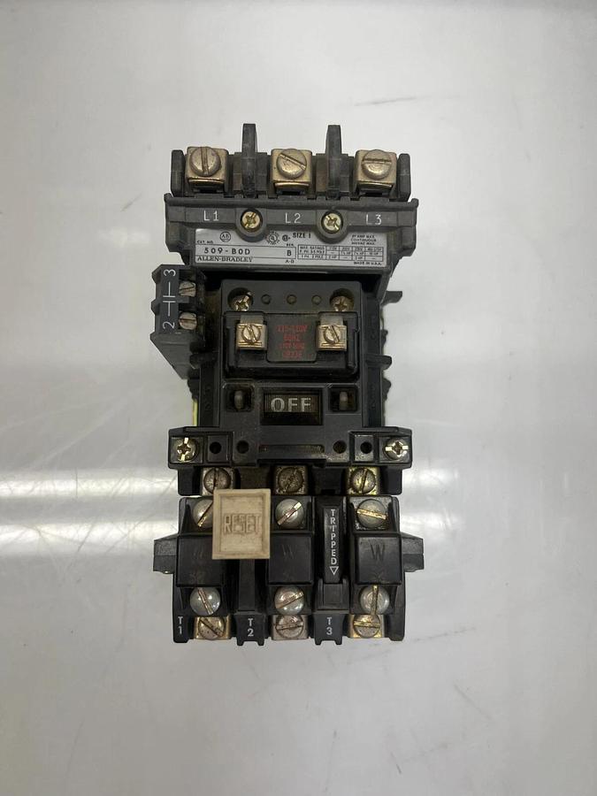 Used Allen Bradley 509-B0D Starter
