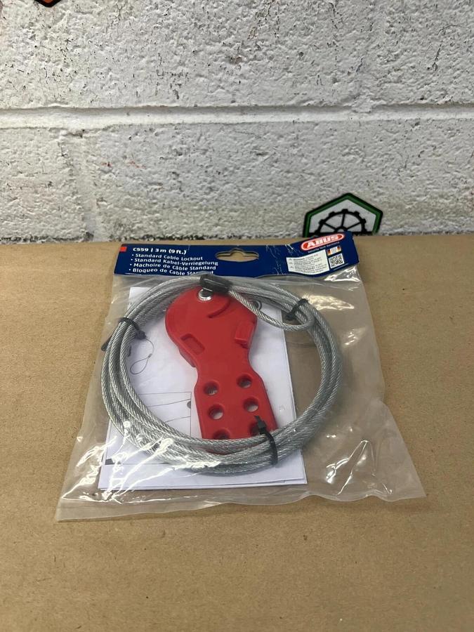 Used Abus C559 3 m (9 ft) Standard Cable Lockout