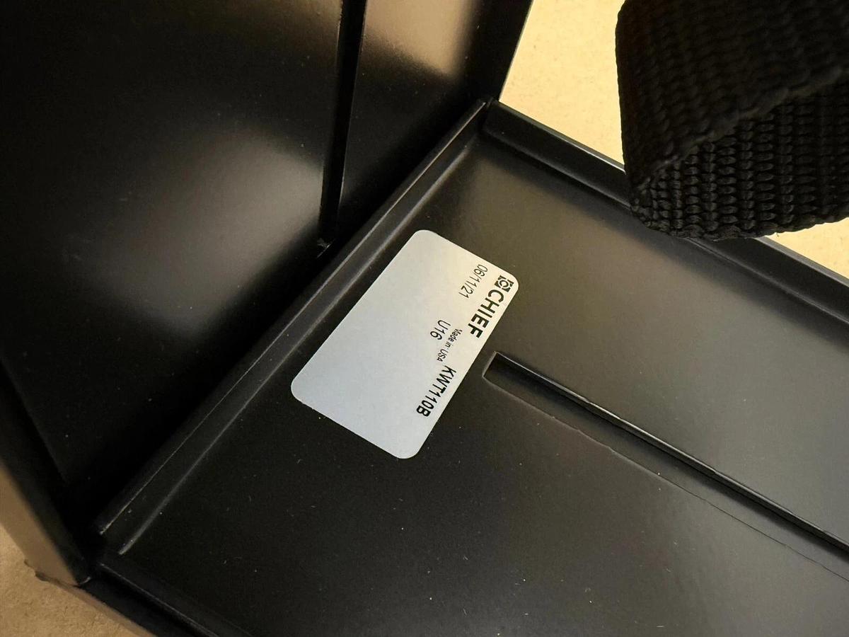 Used Chief KWT110B CPU Wall Mount for All-In-One Monitor Workstation