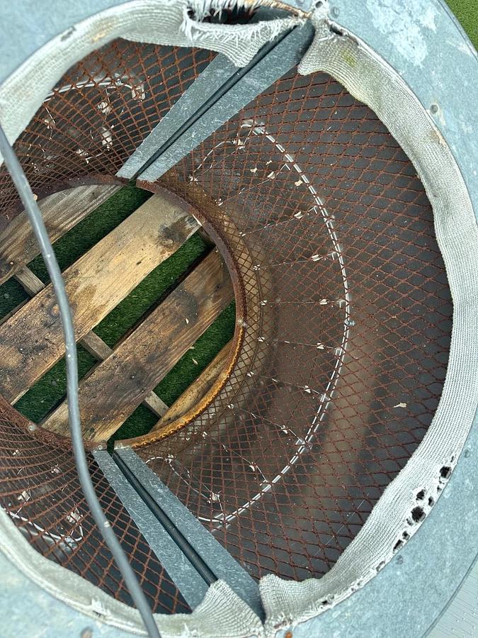 Used Ohmtemp SWL-55-1151 55 Gallon Drum Heater, 115V, 15A, Phase 1