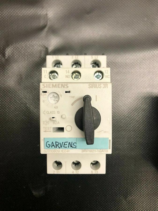 Used Siemens 3RV1021-1GA10 Motor Starter Contactors - LOT of 3