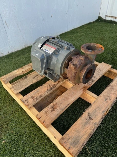 Used Tatung BBFC-HDA 7-1/2Hp Motor @ 3500RPM, 3.5 x 3.5 Chinese Pump