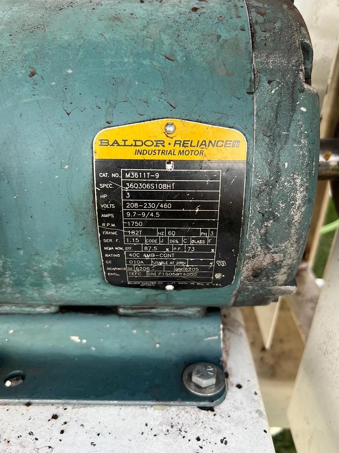 Used Taylor Products Model APV (2013) Prater Sifter, Eriez Bar Magnets, Dust Shroud