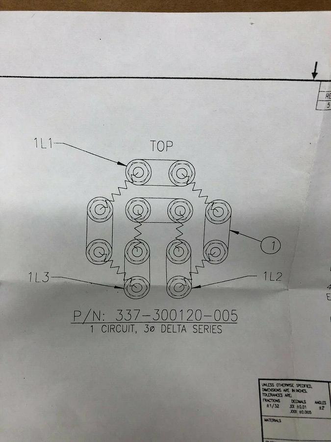 Chromalox 337-300120-005 Immersion Heater