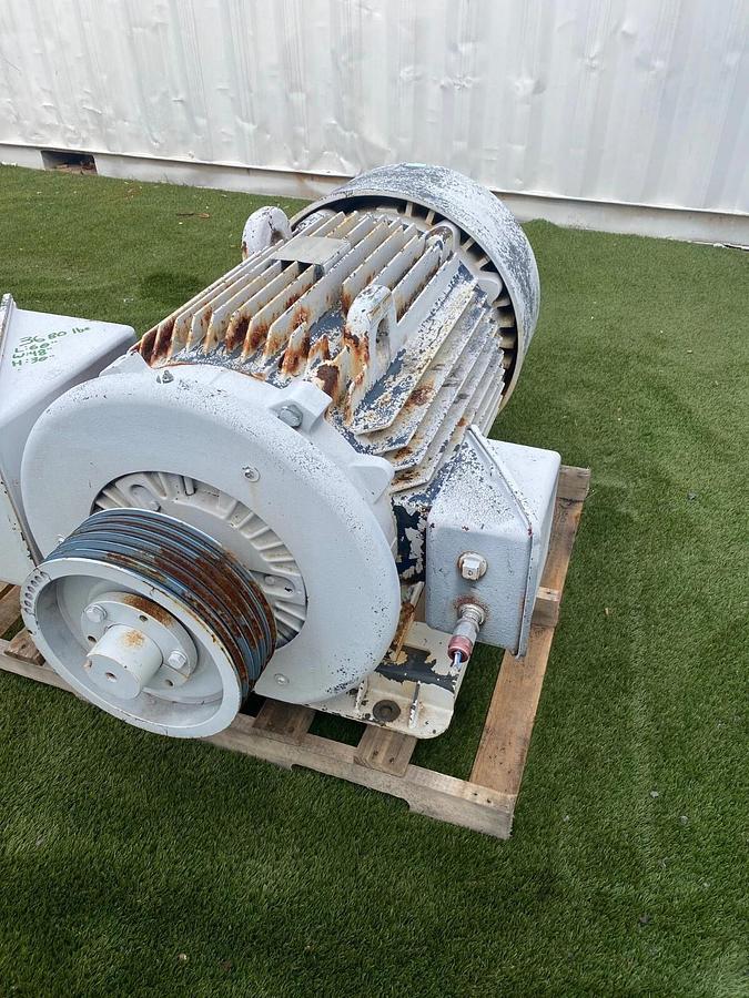 Used Lincoln Motors CC449S4S200T6025AB1HT1RB, 200 HP Motor, 1785 RPM