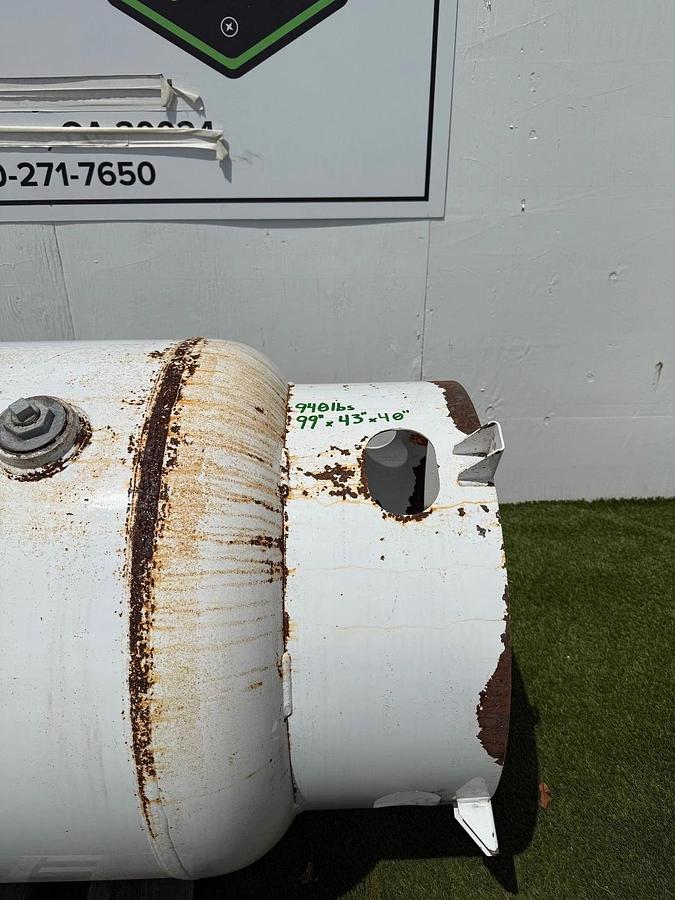 Used Steel Fab Carbon Steel 400 Gallon Pressure Vessel, MAWP: 200 PSI @ 400°F