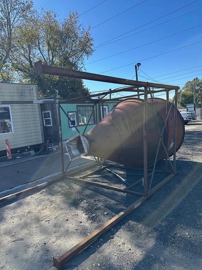 Used Sterling Systems 90” Diameter Cyclone w/ Frame