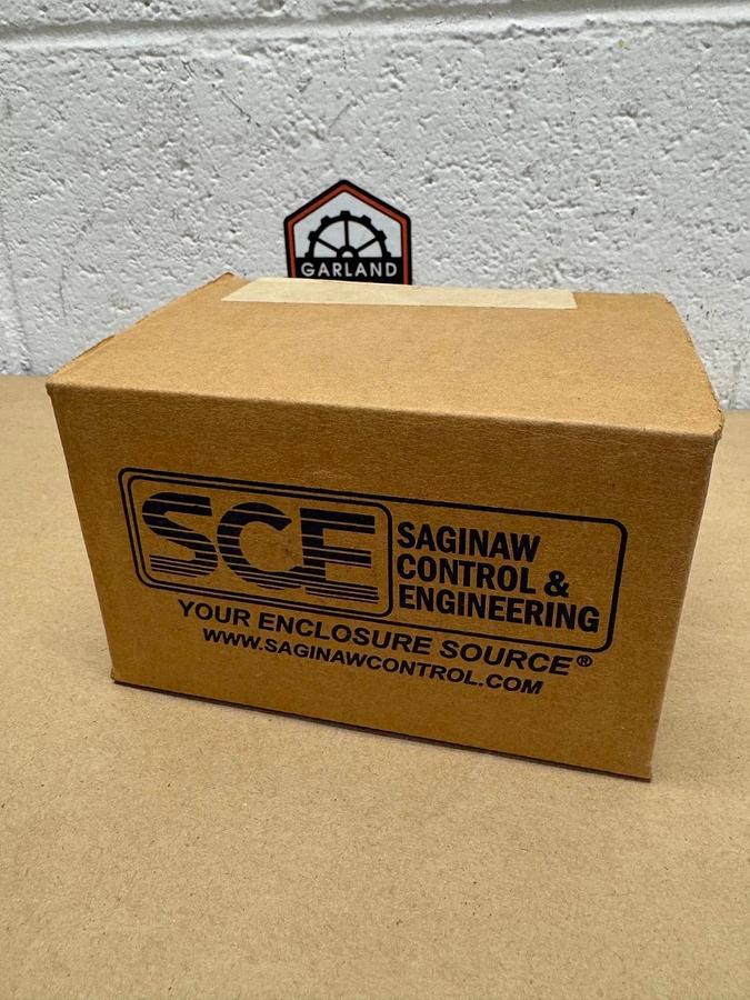 Used Saginaw Control & Engineering SCE-1PBSSI Pushbutton Enclosure *FACTORY SEALED*
