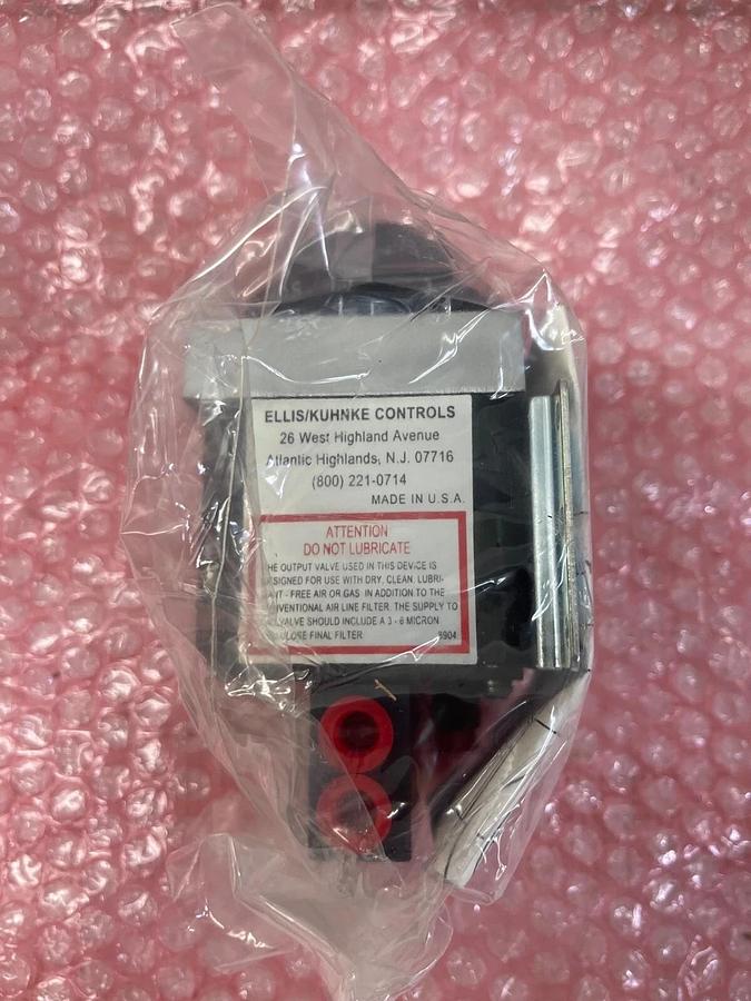 Ellis/Kunnke PT41C Pneumatic Timer Control 150 Psig Valve Cap