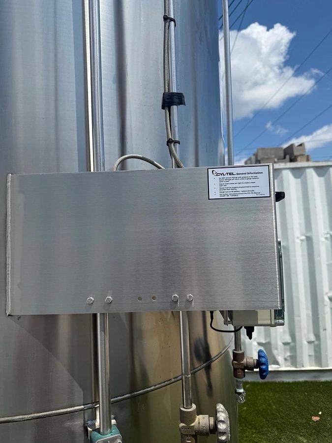 Used Perma-Cyl 2000L Nitrogen, Refrigerated Liquid Storage Tank