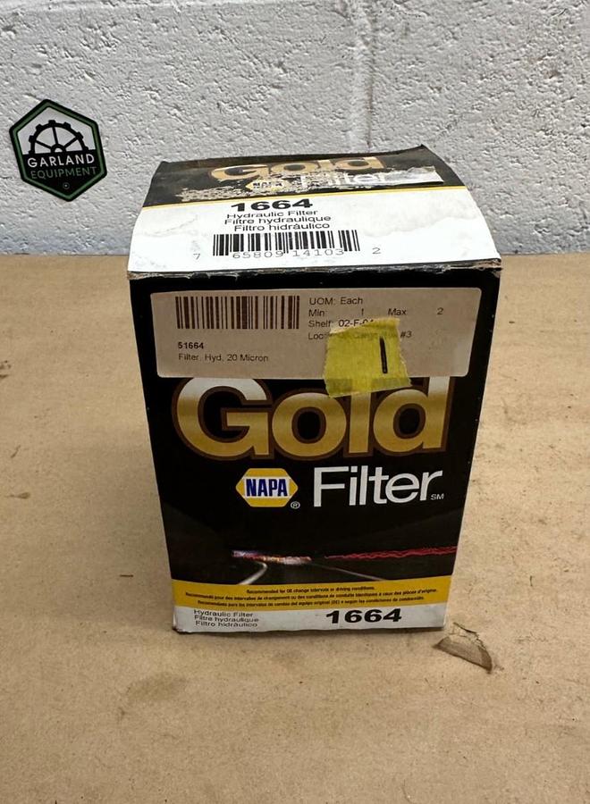 Used NAPA 1664 Gold Oil Filter *NEW*