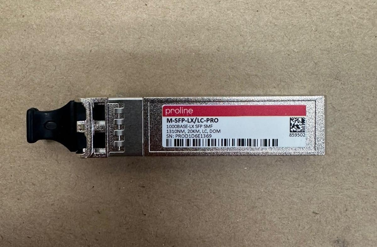 Used Proline M-SFP-LX/LC-PRO Transceiver