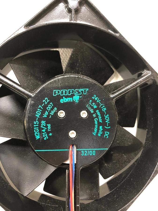 EBM Papst W2G115-AD17-22 All Metal Cooling Fan *NEW*