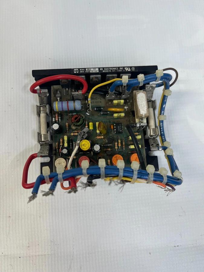 Used KB Electronics KBIC-125 Industrial Control System 120 VAC Input Volts