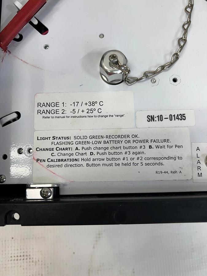 Used Cobex DAI-ENV-02 Temperature Chart Recorder