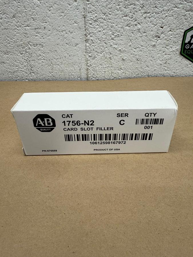 Used Allen Bradley 1756-N2 Series C1 Card Slot Filler