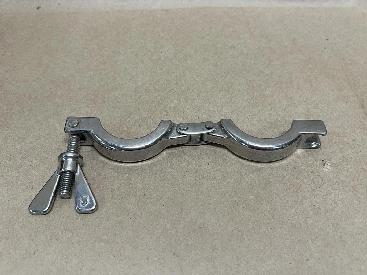 Used CA Stainless Steel Vacuum Clamp