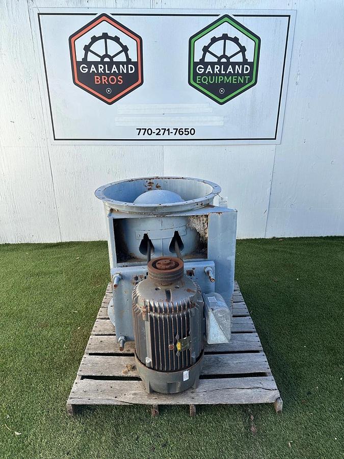 Used Hartzell Fan 54-20-V00 Axial Inline, 25 TE Hp @ 1780RPM 575V