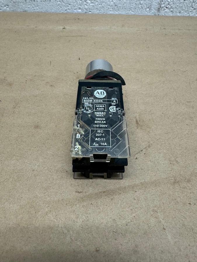 Used Allen Bradley 42GRP-9003-QD Photoswitch Diffuse Quick Disconnect