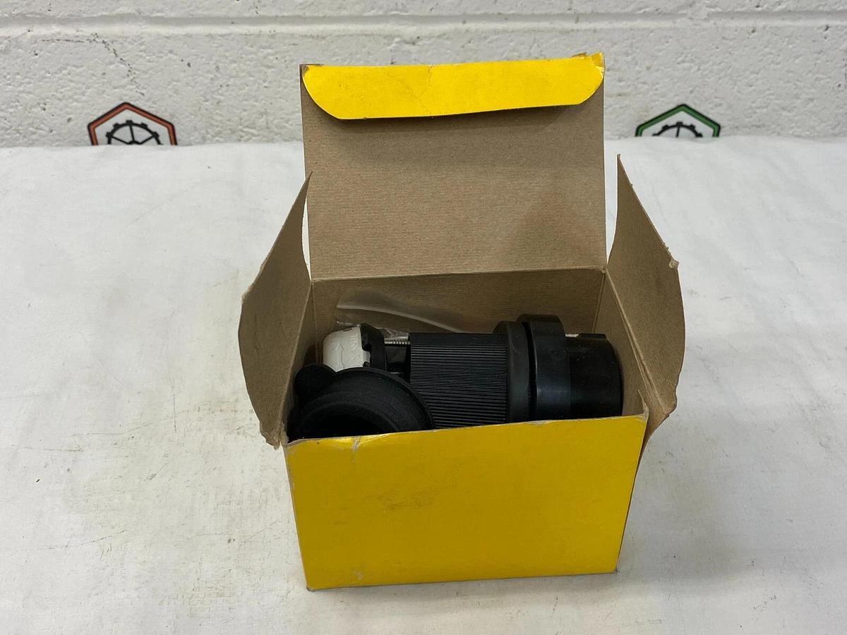 Used Hubbell HBL2431SW HBL Twist-Lock Plug Watertight Safety-Shroud