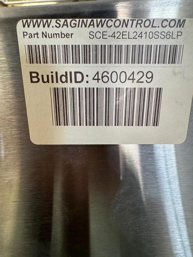 Used Saginaw Control SCE-42EL2410SS6LP Enclosure *NEW*