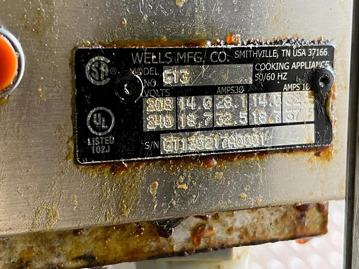 Used Wells G13 Griddle
