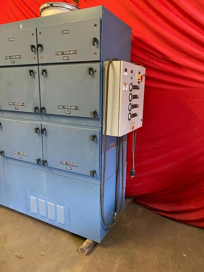 Used FSX Inc Fume and Smoke Extraction FSX-550 Smoke and Fume Collection System